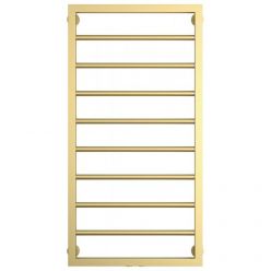 Полотенцесушитель водяной Сунержа Канцлер, высота 100 см, ширина 50 см, нижнее подключение, цвет матовая шампань, 022-0254-1050