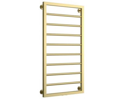 Полотенцесушитель водяной Сунержа Канцлер, высота 100 см, ширина 50 см, нижнее подключение, цвет матовая шампань, 022-0254-1050