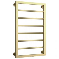 Полотенцесушитель водяной Сунержа Канцлер, высота 80 см, ширина 50 см, нижнее подключение, цвет матовая шампань, 022-0254-8050