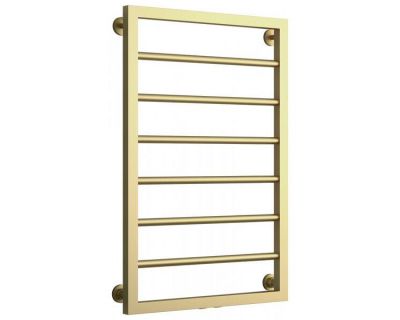 Полотенцесушитель водяной Сунержа Канцлер, высота 80 см, ширина 50 см, нижнее подключение, цвет матовая шампань, 022-0254-8050