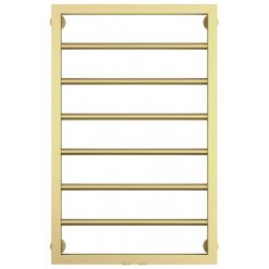 Полотенцесушитель водяной Сунержа Канцлер, высота 80 см, ширина 50 см, нижнее подключение, цвет матовая шампань, 022-0254-8050