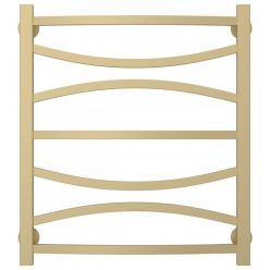 Полотенцесушитель водяной Сунержа Ажур, высота 60 см, ширина 50 см, нижнее подключение, цвет матовая шампань, 022-0255-6050