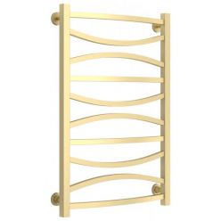 Полотенцесушитель водяной Сунержа Ажур, высота 80 см, ширина 50 см, нижнее подключение, цвет матовая шампань, 022-0255-8050