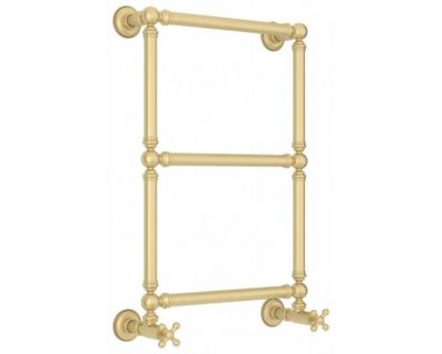 Полотенцесушитель водяной Сунержа Ренессанс 1304, высота 66 см, ширина 40 см, нижнее подключение 40 см, цвет матовая шампань, 022-0280-6640