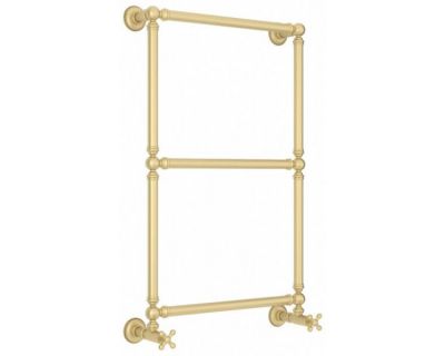 Полотенцесушитель водяной Сунержа Ренессанс 1304, высота 86 см, ширина 50 см, нижнее подключение, цвет матовая шампань, 022-0280-8650