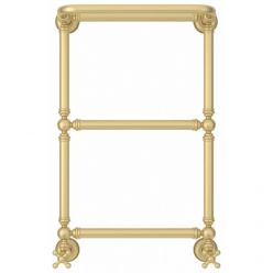 Полотенцесушитель водяной Сунержа Ренессанс 1386, высота 66 см, ширина 40 см, цвет матовая шампань, 022-0281-6640