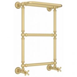 Полотенцесушитель водяной Сунержа Ренессанс 1386, высота 66 см, ширина 40 см, цвет матовая шампань, 022-0281-6640