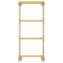 Полотенцесушитель водяной Сунержа Ренессанс 1386, высота 96 см, ширина 40 см, цвет матовая шампань, 022-0281-9640