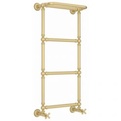 Полотенцесушитель водяной Сунержа Ренессанс 1386, высота 96 см, ширина 40 см, цвет матовая шампань, 022-0281-9640