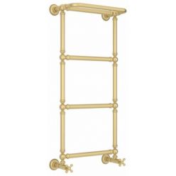 Полотенцесушитель водяной Сунержа Ренессанс 1386, высота 96 см, ширина 40 см, цвет матовая шампань, 022-0281-9640