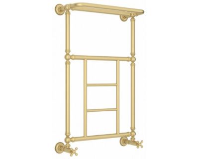 Полотенцесушитель водяной Сунержа Ренессанс 1452, высота 86 см, ширина 50 см, цвет матовая шампань, 022-0282-8650