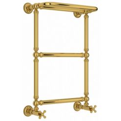 Полотенцесушитель водяной Сунержа Ренессанс 1386, высота 66 см, ширина 40 см, цвет золото, 03-0281-6640