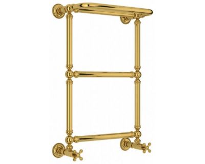 Полотенцесушитель водяной Сунержа Ренессанс 1386, высота 66 см, ширина 40 см, цвет золото, 03-0281-6640