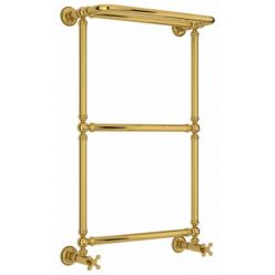 Полотенцесушитель водяной Сунержа Ренессанс 1386, высота 86 см, ширина 50 см, цвет золото, 03-0281-8650