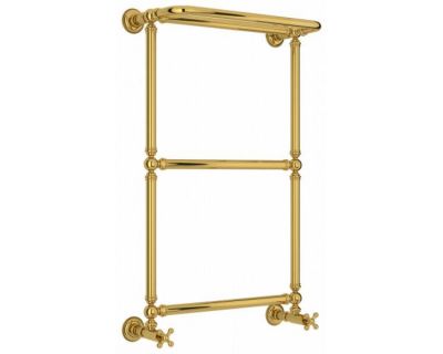 Полотенцесушитель водяной Сунержа Ренессанс 1386, высота 86 см, ширина 50 см, цвет золото, 03-0281-8650