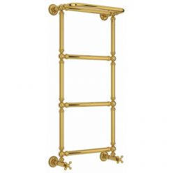 Полотенцесушитель водяной Сунержа Ренессанс 1386, высота 96 см, ширина 40 см, цвет золото, 03-0281-9640