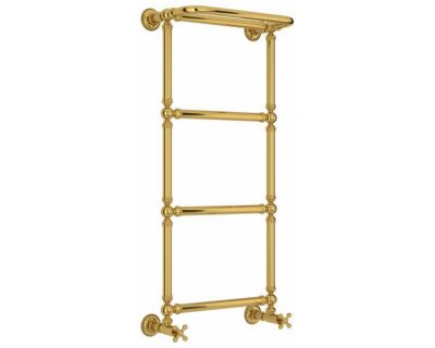 Полотенцесушитель водяной Сунержа Ренессанс 1386, высота 96 см, ширина 40 см, цвет золото, 03-0281-9640