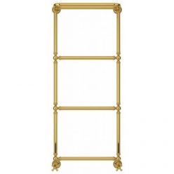 Полотенцесушитель водяной Сунержа Ренессанс 1386, ширина 50 см высота 125 см, цвет золото, 03-0281-1250