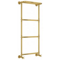 Полотенцесушитель водяной Сунержа Ренессанс 1386, ширина 50 см высота 125 см, цвет золото, 03-0281-1250