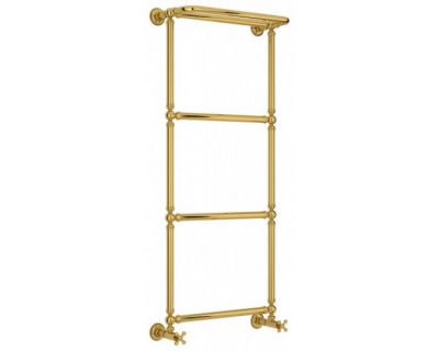 Полотенцесушитель водяной Сунержа Ренессанс 1386, ширина 50 см высота 125 см, цвет золото, 03-0281-1250