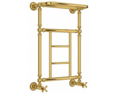 Полотенцесушитель водяной Сунержа Ренессанс 1452, высота 66 см, ширина 40 см, цвет золото, 03-0282-6640