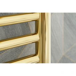 Полотенцесушитель водяной Сунержа Богема+, высота 80 см, ширина 40 см, цвет золото, 03-0223-8040