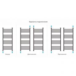 Полотенцесушитель водяной Сунержа Богема+, высота 120 см, ширина 50 см, цвет золото, 03-0223-1250