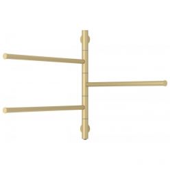 Полотенцесушитель электрический Сунержа Триада, высота 54 см, ширина 58.5 см, цвет матовая шампань, 022-0822-0540