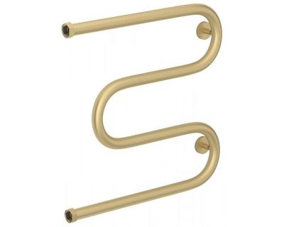 Полотенцесушитель водяной Сунержа М-образный+, высота 50 см, ширина 50 см, цвет матовая шампань, 022-4007-5050