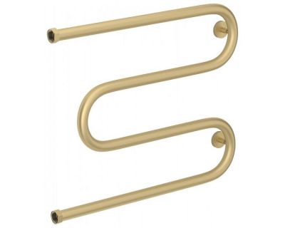 Полотенцесушитель водяной Сунержа М-образный+, высота 50 см, ширина 65 см, цвет матовая шампань, 022-4007-5065