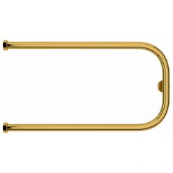 Полотенцесушитель водяной Сунержа П-образный, высота 32 см, ширина 65 см, боковое подключение, цвет золото, 03-0003-3265