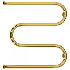 Полотенцесушитель водяной Сунержа М-образный, высота 60 см, ширина 60 см, цвет золото, 03-0007-6060