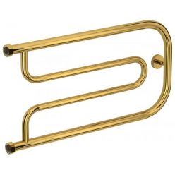 Полотенцесушитель водяной Сунержа Гусли, ширина 65 см, высота 32 см, цвет золото, 03-0009-3265