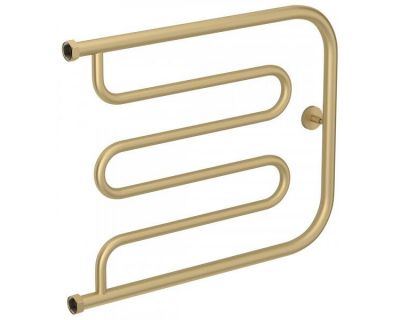 Полотенцесушитель водяной Сунержа Лира+, высота 50 см, ширина 65 см, цвет матовая шампань, 022-4011-5065