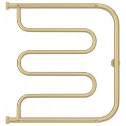 Полотенцесушитель водяной Сунержа Лира+, высота 60 см, ширина 60 см, цвет матовая шампань, 022-4012-6060