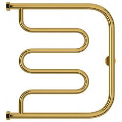 Полотенцесушитель водяной Сунержа Лира, высота 50 см, ширина 50 см, цвет золото, 03-0011-5050