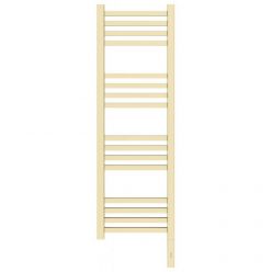 Полотенцесушитель электрический Сунержа Модус 3.0, высота 100 см, ширина 30 см, диммер слева/справа, цвет матовая шампань, 022-5700-1030/022-5701-1030