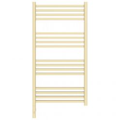 Полотенцесушитель электрический Сунержа Модус 3.0, высота 100 см, ширина 50 см, диммер слева/справа, цвет матовая шампань, 022-5700-1050/022-5701-1050