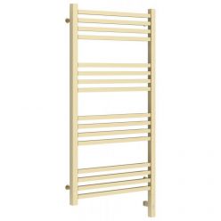 Полотенцесушитель электрический Сунержа Модус 3.0, высота 100 см, ширина 50 см, диммер слева/справа, цвет матовая шампань, 022-5700-1050/022-5701-1050