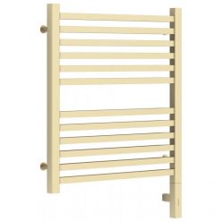 Полотенцесушитель электрический Сунержа Модус 3.0, высота 60 см, ширина 50 см, диммер слева/справа, цвет матовая шампань, 022-5700-6050/022-5701-6050