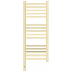 Полотенцесушитель электрический Сунержа Модус 3.0, высота 80 см, ширина 30 см, диммер слева/справа, цвет матовая шампань, 022-5700-8030/022-5701-8030