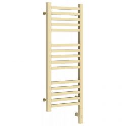 Полотенцесушитель электрический Сунержа Модус 3.0, высота 80 см, ширина 30 см, диммер слева/справа, цвет матовая шампань, 022-5700-8030/022-5701-8030