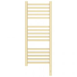 Полотенцесушитель электрический Сунержа Модус 3.0, высота 80 см, ширина 30 см, диммер слева/справа, цвет матовая шампань, 022-5700-8030/022-5701-8030