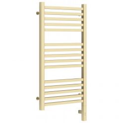 Полотенцесушитель электрический Сунержа Модус 3.0, высота 80 см, ширина 40 см, диммер слева/справа, цвет матовая шампань, 022-5700-8040/022-5701-8040