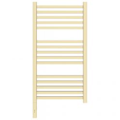 Полотенцесушитель электрический Сунержа Модус 3.0, высота 80 см, ширина 40 см, диммер слева/справа, цвет матовая шампань, 022-5700-8040/022-5701-8040