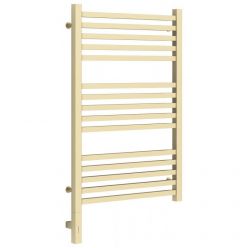 Полотенцесушитель электрический Сунержа Модус 3.0, высота 80 см, ширина 50 см, диммер слева/справа, цвет матовая шампань, 022-5700-8050/022-5701-8050