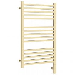 Полотенцесушитель электрический Сунержа Модус 3.0, высота 80 см, ширина 50 см, диммер слева/справа, цвет матовая шампань, 022-5700-8050/022-5701-8050