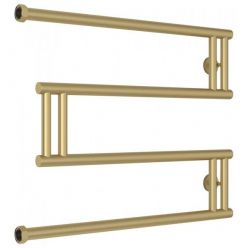 Полотенцесушитель водяной Сунержа High-Tech M+, высота 50 см, ширина 65 см, боковое подключение 50 см, цвет матовая шампань, 022-4050-5065