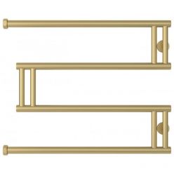 Полотенцесушитель водяной Сунержа High-Tech M+, высота 50 см, ширина 65 см, боковое подключение 50 см, цвет матовая шампань, 022-4050-5065