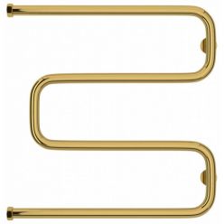 Полотенцесушитель водяной Сунержа Ш-образный, высота 60 см, ширина 60 см, цвет золото, 03-0014-6060